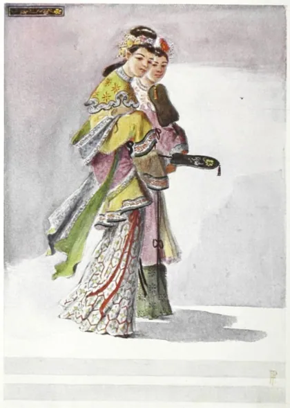 Chinese ladies costume, 1906