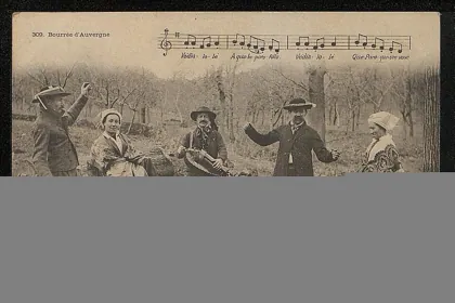 Fonds Francine Lancelot - Les sociétés de farandole en Provence et en Languedoc , 1910