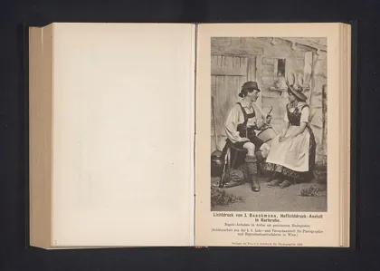 Oskar Suck - Alte Villinger Tracht (Abdruck 1892), 1892