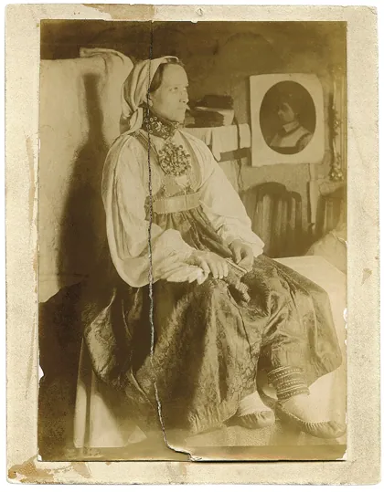 Curonian king woman, 1895