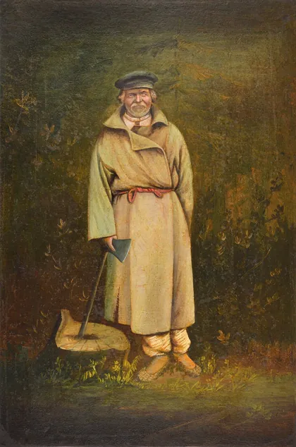 Latvian from Rēzekne region, 1895