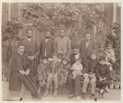 Mirza Ali Akbar's family2, 1903