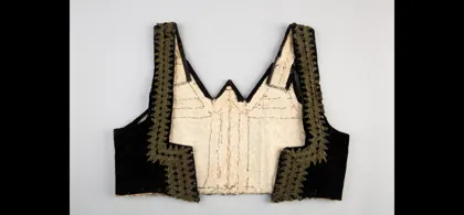 Polish gorset from Cieszyn costume, 1918