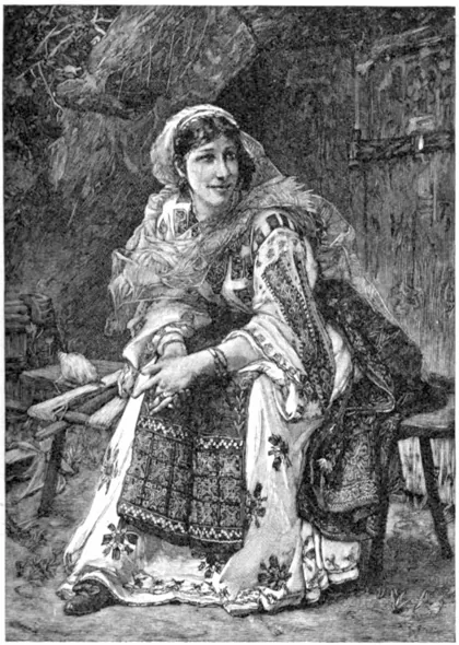 Bucharest - A Roumanian Lady, 1893, 1893