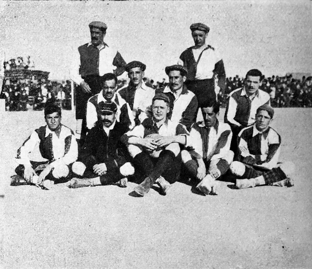 The Bilbao team, Bilbao, 1909