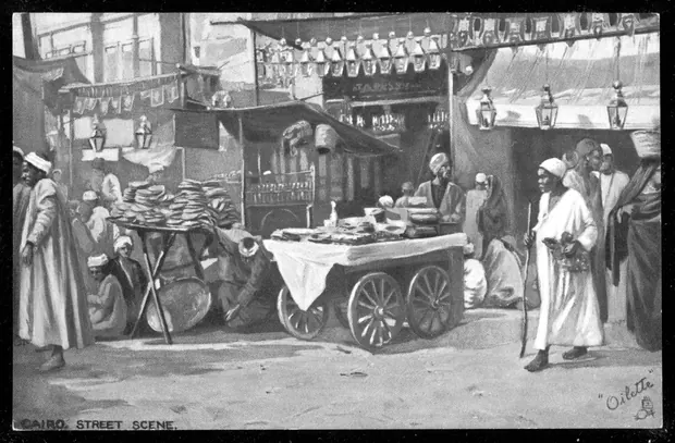 Cairo street scene, Cairo, 1903