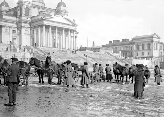 Street scenes, Helsinki, 1900