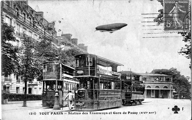 Gare de Passy, Paris, 1901