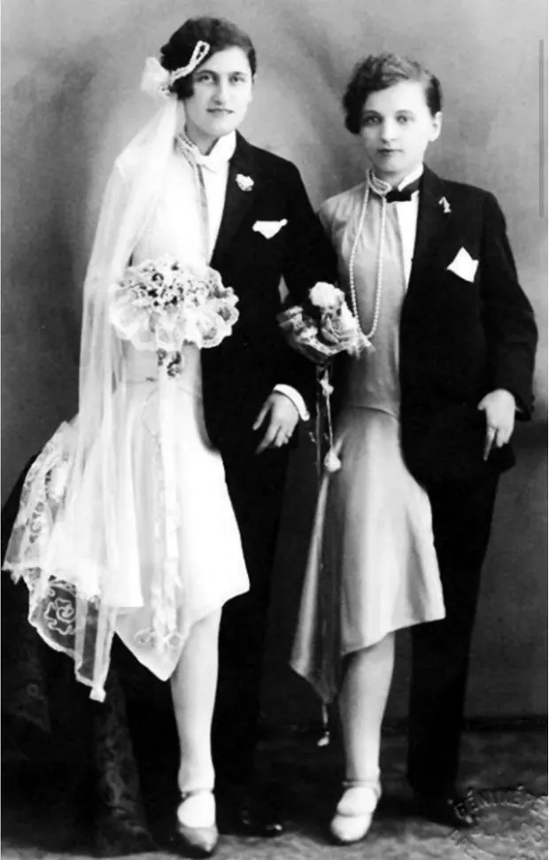 A Budapest wedding, Budapest, 1920