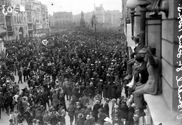 The Collins funeral, Dublin, 1922