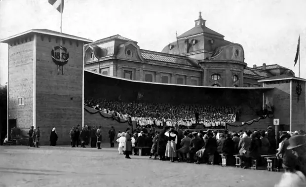 The song festival, Riga, 1923