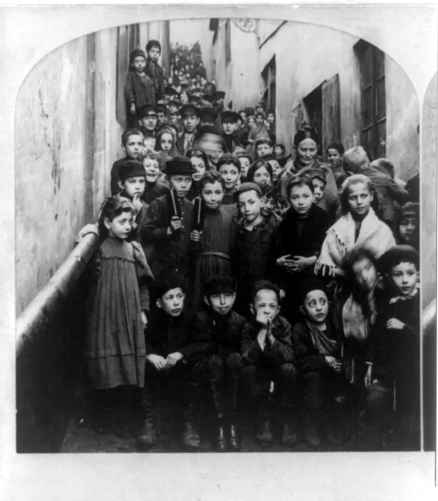 Jewish children, Warsaw, None