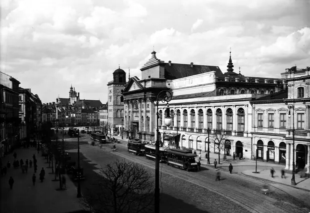 Krakowskie Przedmieście, Warsaw, 1930