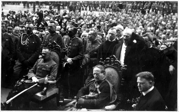 The children's parade, Warsaw, 1919