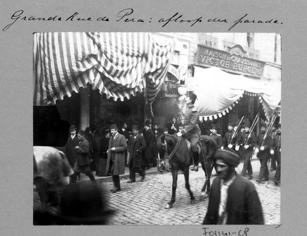 Grande Rue de Pera, Istanbul, 1900