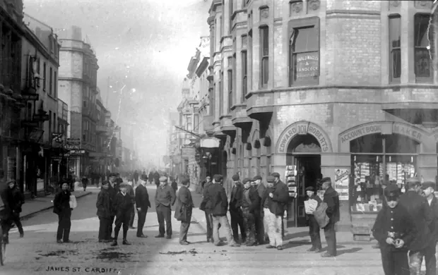 James Street, Cardiff, 1905