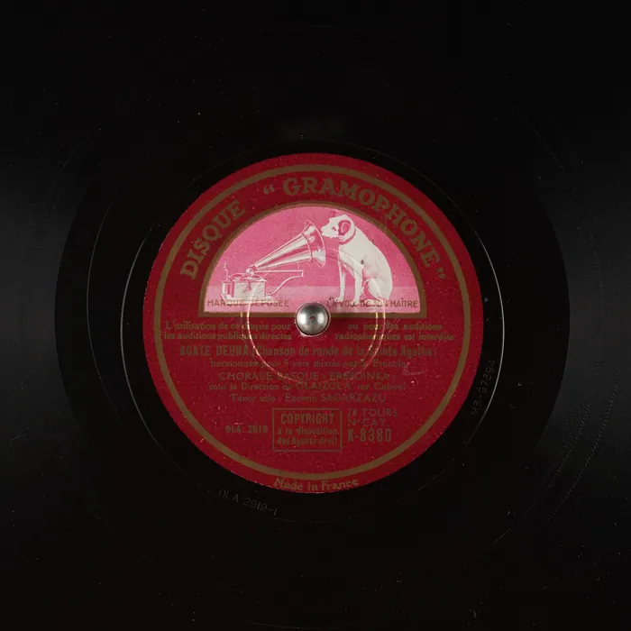 Original record for Agate Deuna (Chanson de Ronde de la Sainte Agathe)