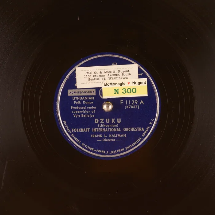 Original record for DZUKU (Lithuanian)