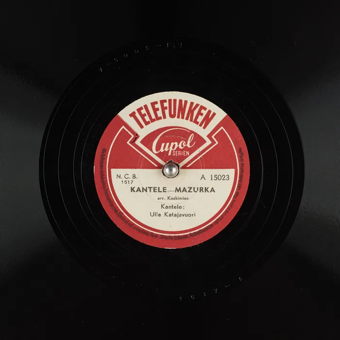 Original record for KANTELE-MAZURKA