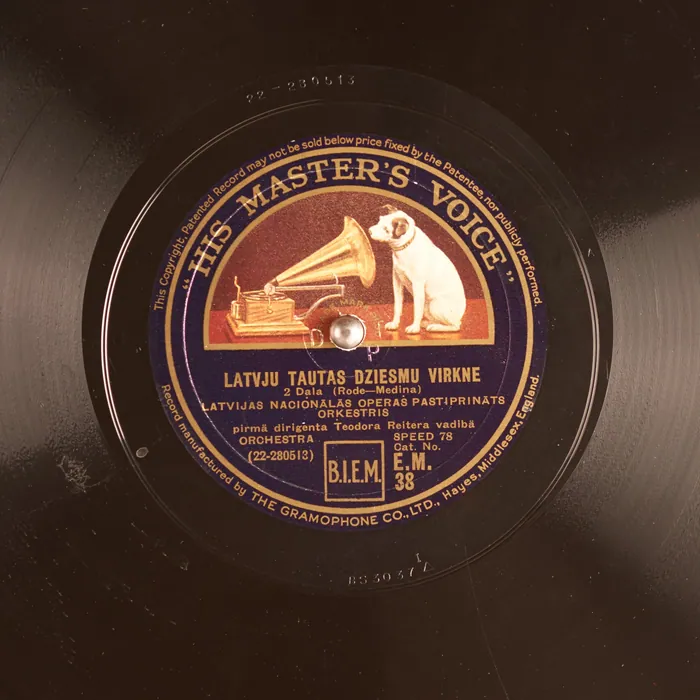 Original record for LATVJU TAUTAS DZIESMU VIRKNE