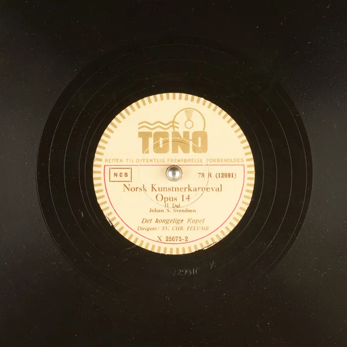 Original record for Norsk Kunstnerkarneval, Opus 14