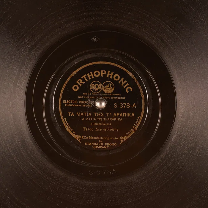 Original record for TA MATIA TIS T' ARAPIKA