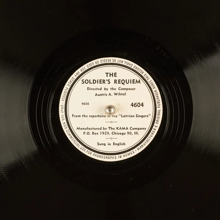 Original record for THE SOLDIER'S REQUIEM