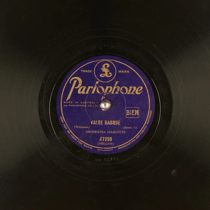 Original record for VALSE BASQUE
