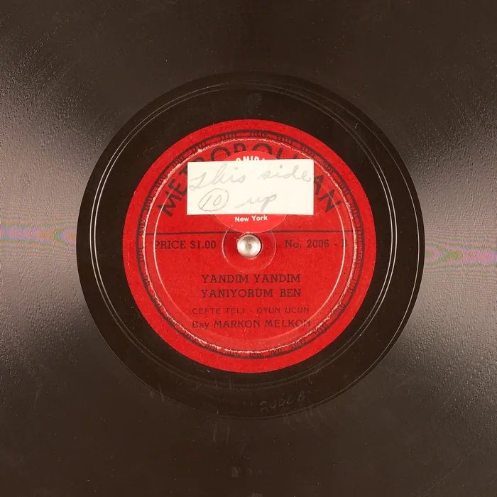 Original record for Yandim Yandim Yaniyorum Ben