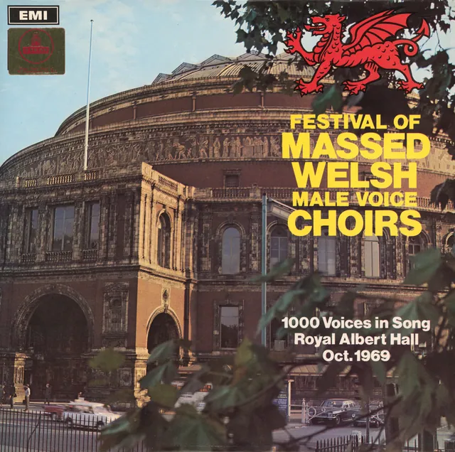 Festival LP sleeve, 1969 for All Through the Night (Ar Hyd y Nos)