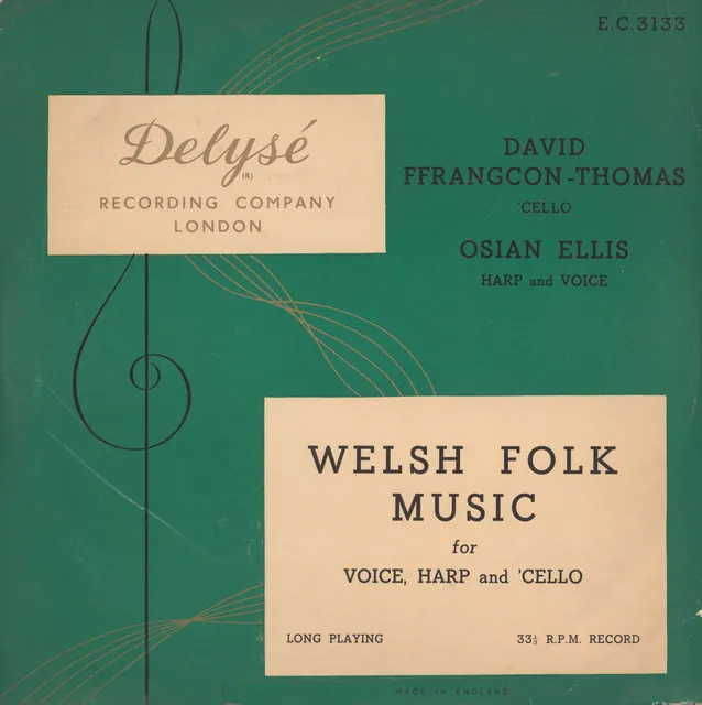 Source LP sleeve — Delysé EZ 3133 for Oxen Song & Fair Lisa